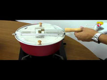 ギャラリービューア家庭用ポップコーンメーカー WhirleyPop アルミ製ポップコーンポッパー 2色 RED・SILVERに読み込んでビデオを見る
