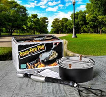 画像をギャラリービューアに読み込む, Open-Fire Pop Outdoor Popper ポップコーンメーカー アルミ製ポップコーンポッパー
